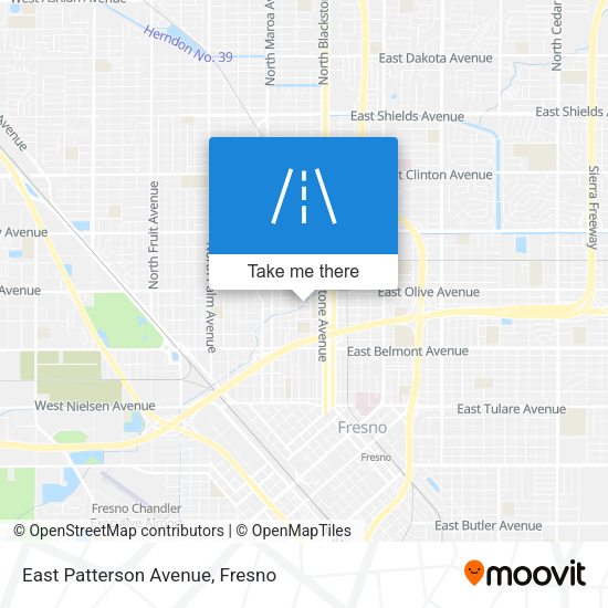 Mapa de East Patterson Avenue