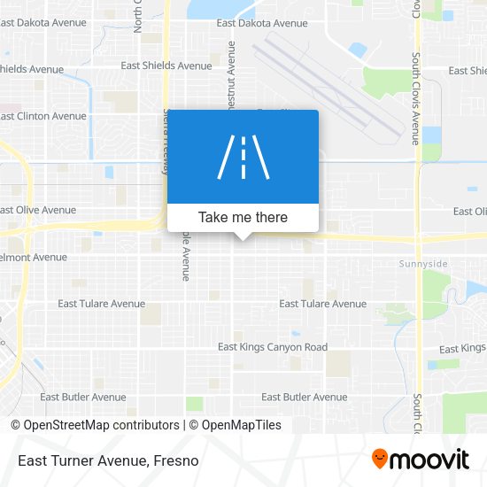 Mapa de East Turner Avenue