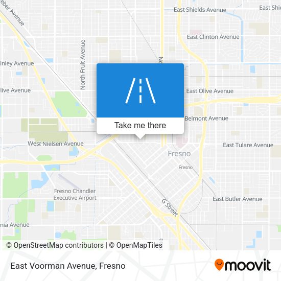 East Voorman Avenue map