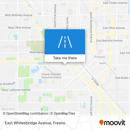Mapa de East Whitesbridge Avenue
