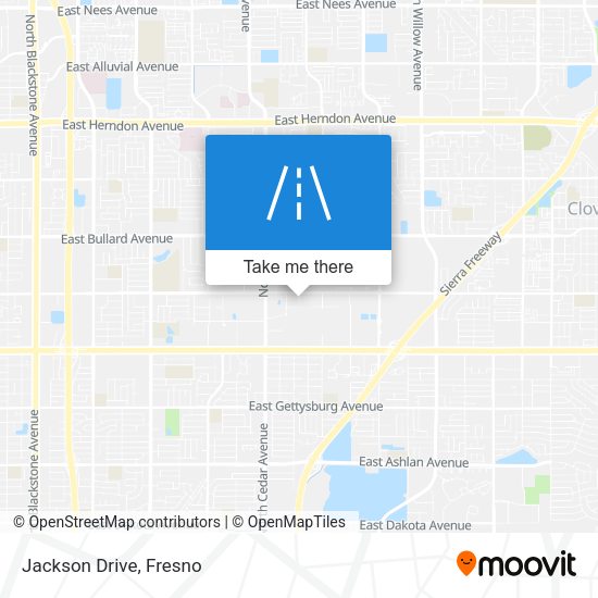 Mapa de Jackson Drive