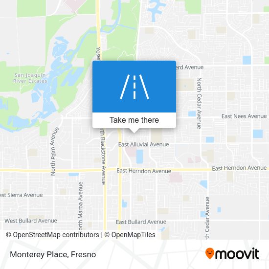 Mapa de Monterey Place