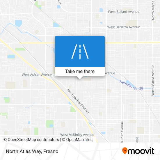 Mapa de North Atlas Way