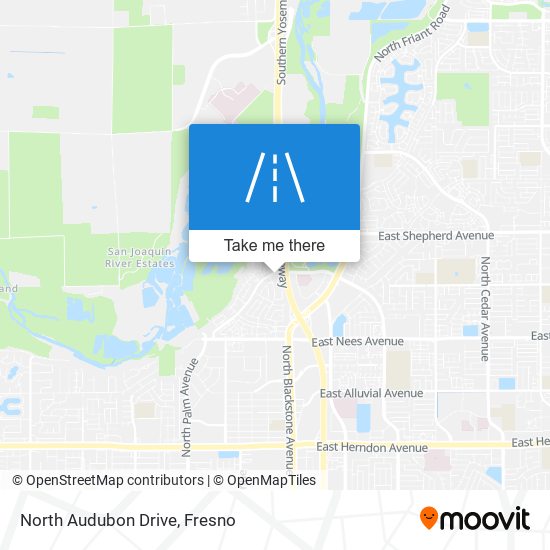 Mapa de North Audubon Drive