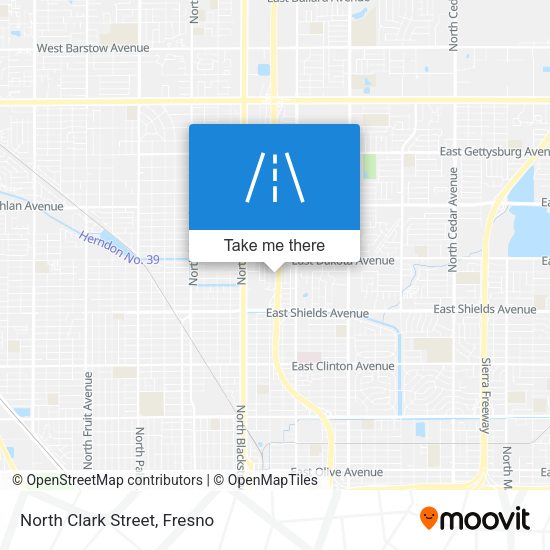 Mapa de North Clark Street