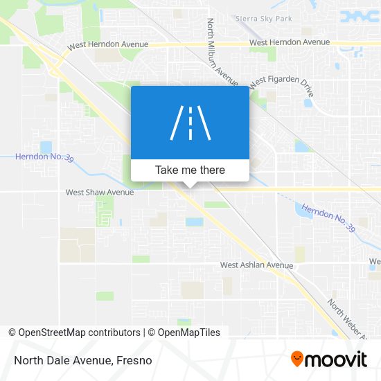 Mapa de North Dale Avenue