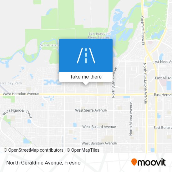 Mapa de North Geraldine Avenue