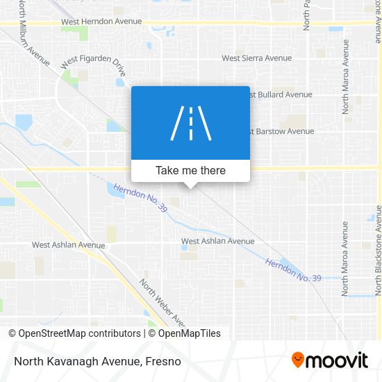 Mapa de North Kavanagh Avenue
