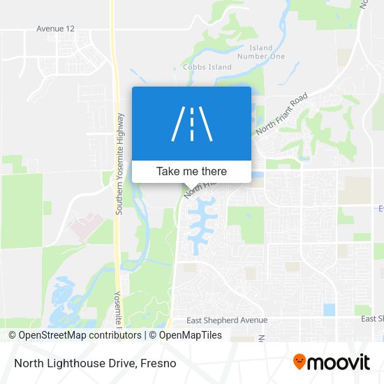Mapa de North Lighthouse Drive