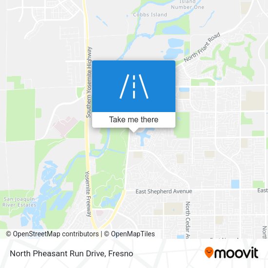 North Pheasant Run Drive map
