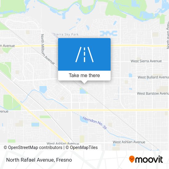 Mapa de North Rafael Avenue