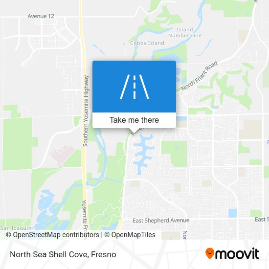 North Sea Shell Cove map