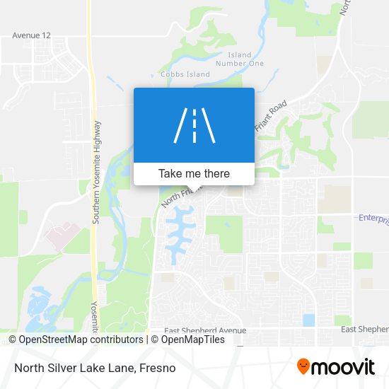 Mapa de North Silver Lake Lane