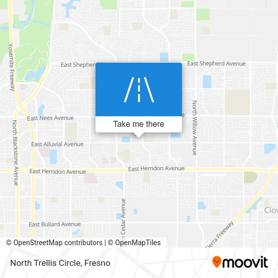 North Trellis Circle map