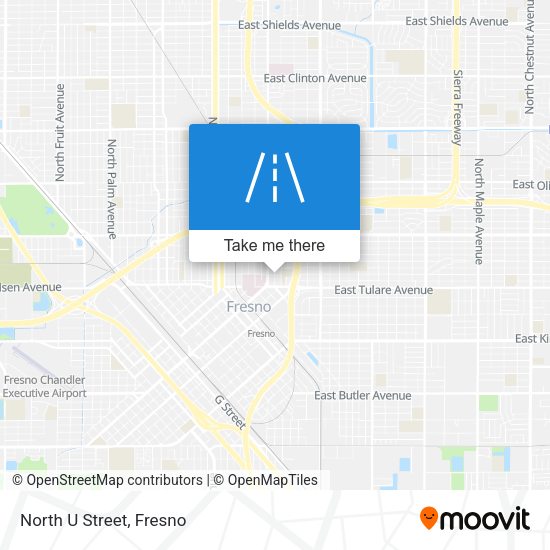 Mapa de North U Street