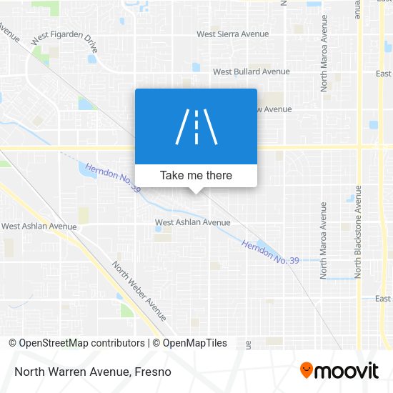 Mapa de North Warren Avenue