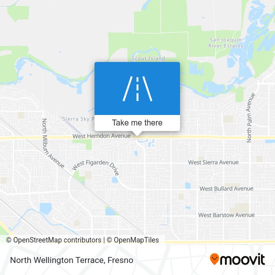 North Wellington Terrace map
