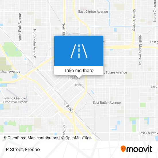 R Street map