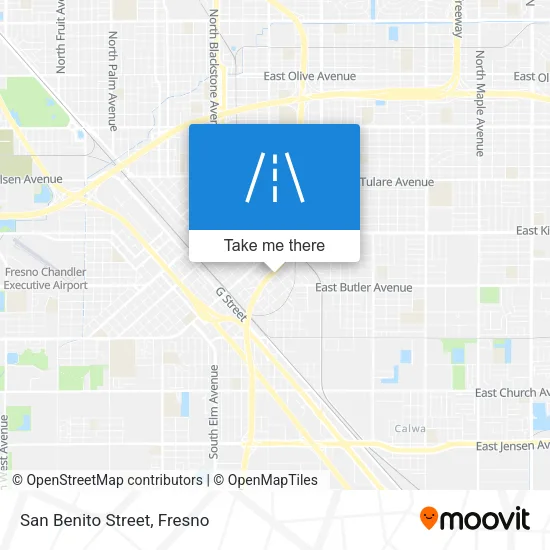 San Benito Street map