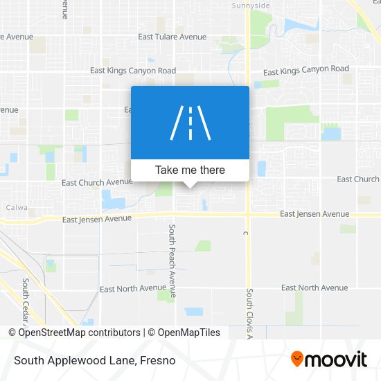 Mapa de South Applewood Lane