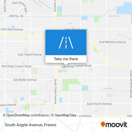 Mapa de South Argyle Avenue