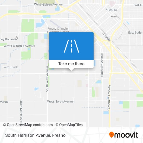 Mapa de South Harrison Avenue