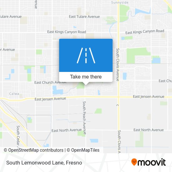 Mapa de South Lemonwood Lane