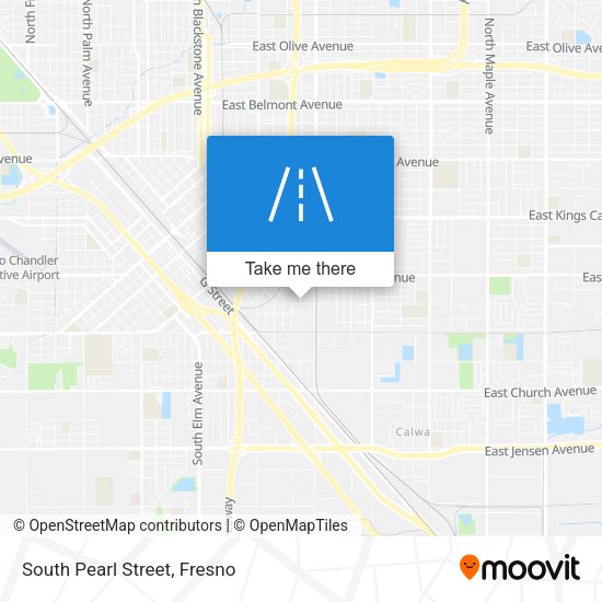 Mapa de South Pearl Street