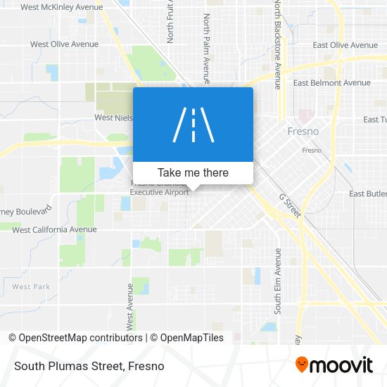 South Plumas Street map