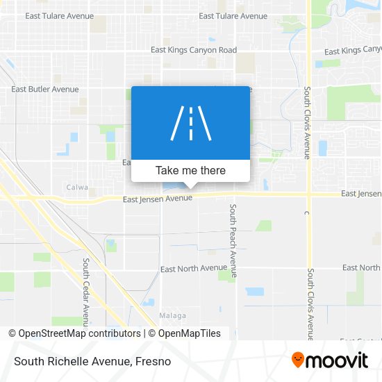 South Richelle Avenue map