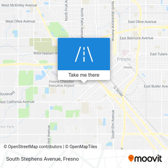 Mapa de South Stephens Avenue
