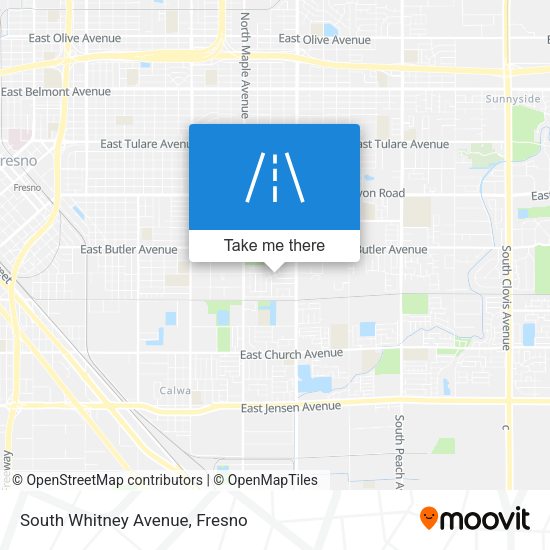 Mapa de South Whitney Avenue