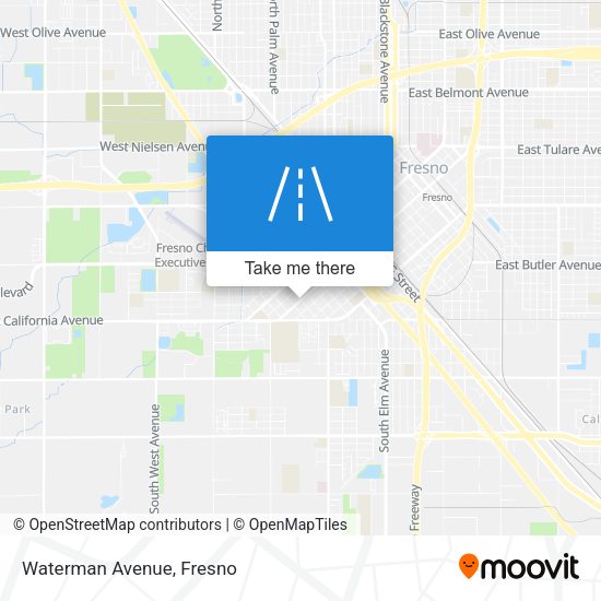Mapa de Waterman Avenue