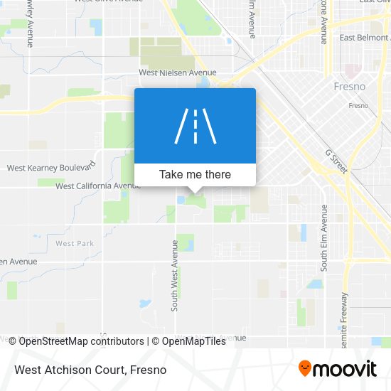 Mapa de West Atchison Court