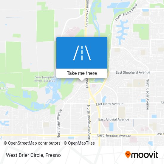 Mapa de West Brier Circle