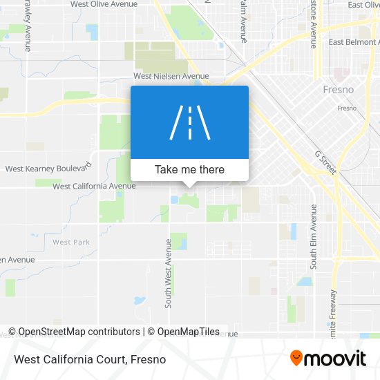 West California Court map