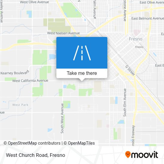 Mapa de West Church Road