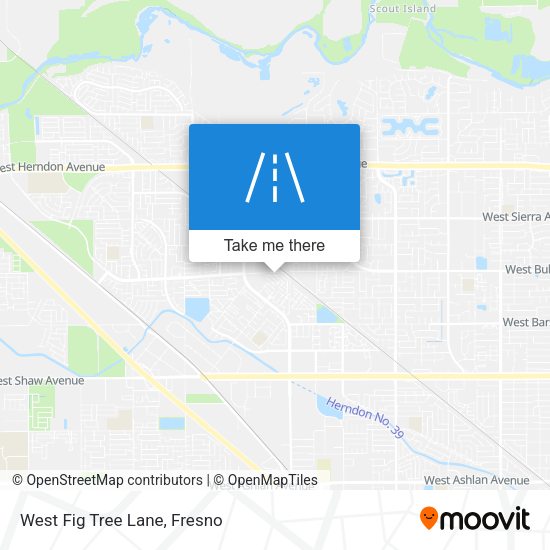 Mapa de West Fig Tree Lane