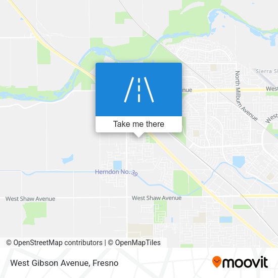 Mapa de West Gibson Avenue