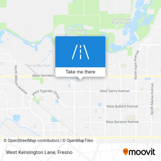 Mapa de West Kensington Lane