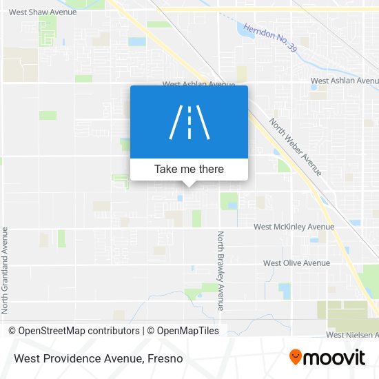 West Providence Avenue map