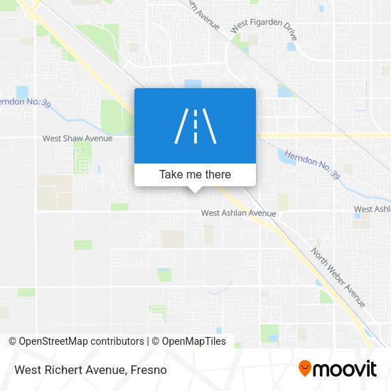 Mapa de West Richert Avenue