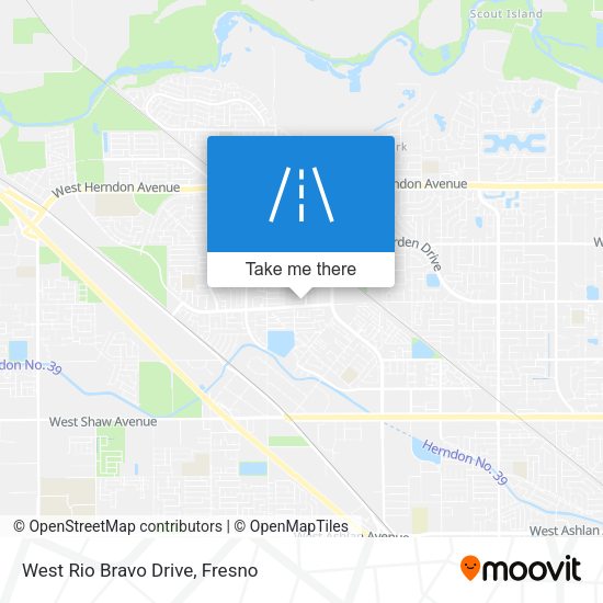 Mapa de West Rio Bravo Drive