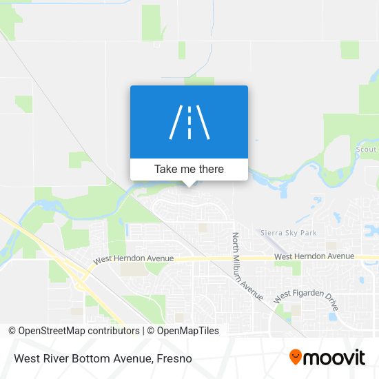 West River Bottom Avenue map