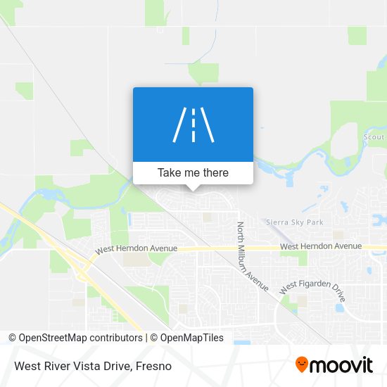 West River Vista Drive map