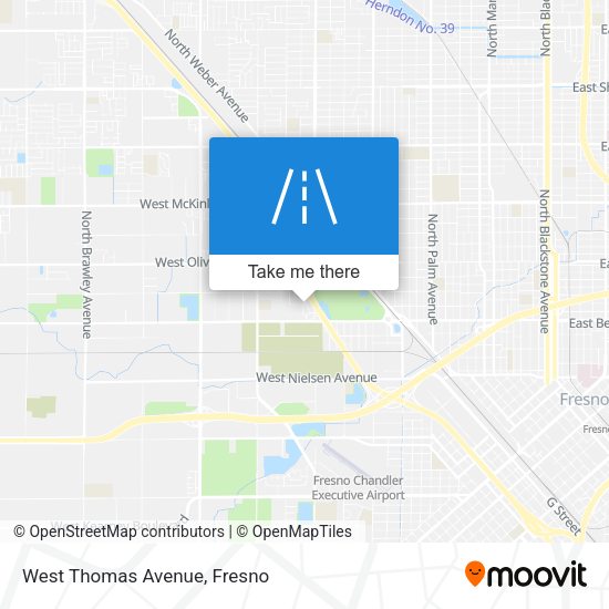 Mapa de West Thomas Avenue