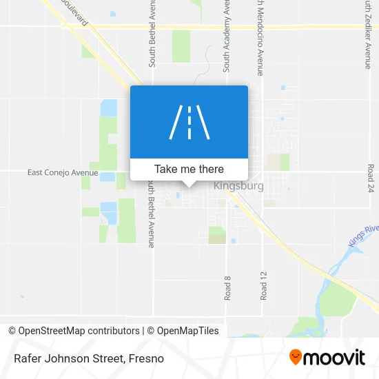 Rafer Johnson Street map