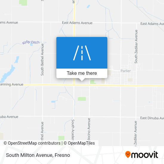 Mapa de South Milton Avenue