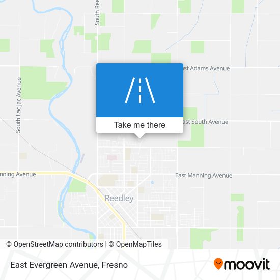 Mapa de East Evergreen Avenue