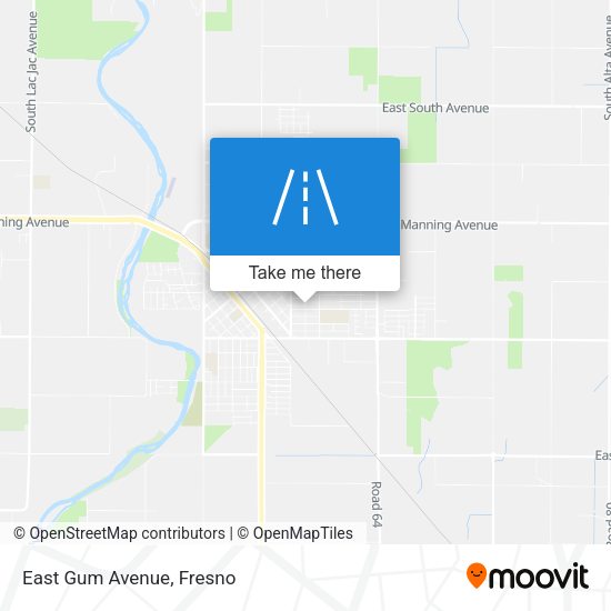 Mapa de East Gum Avenue